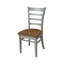 Chaise en bois massif Alvery-54191521