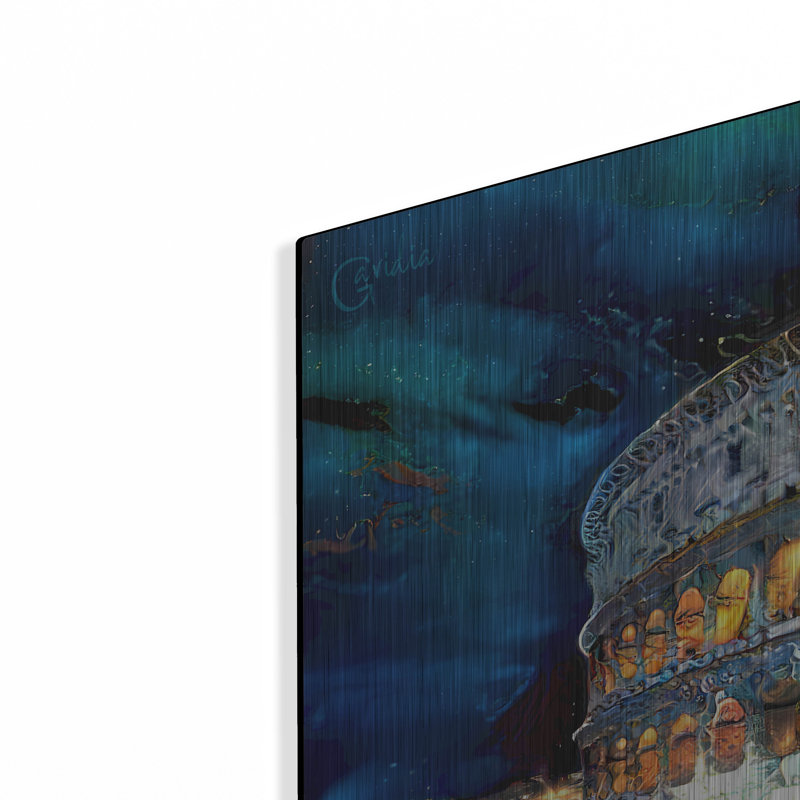 «Rome Italie Coliseo Night 2022» par Pedro Gavidia, H 24 po x l 48 po
