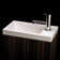 LACAVA Marietta 8.75'' Solid Surface Rectangular Bathroom Sink with Overflow