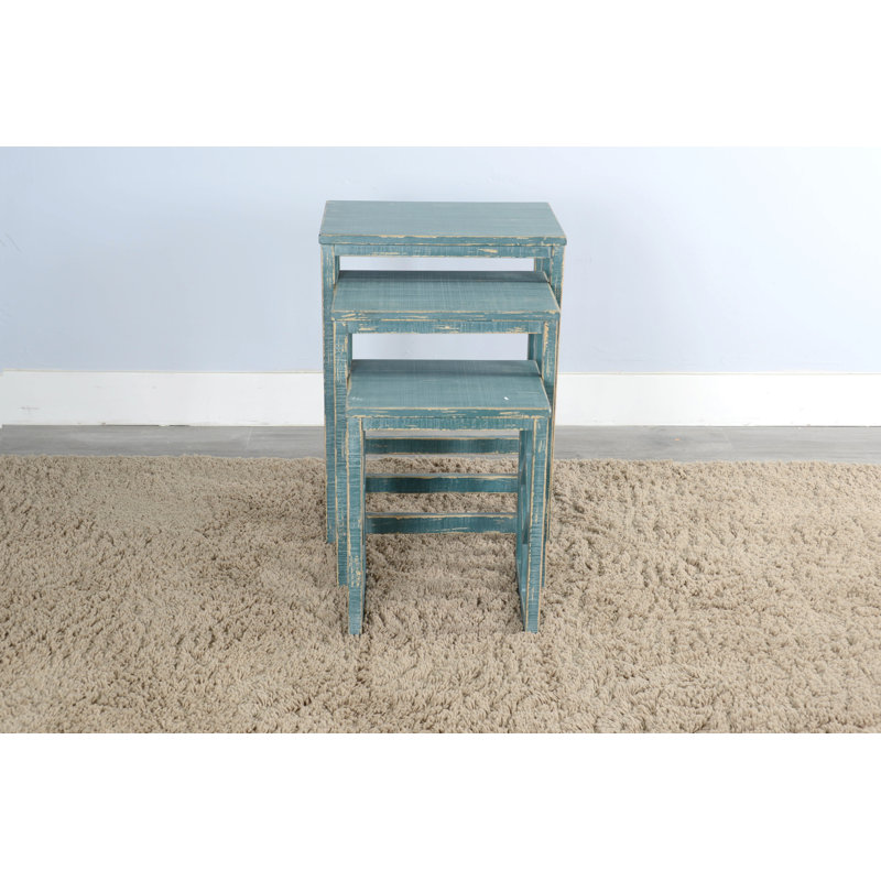3 - Piece Living Room Table Set, Sea Green