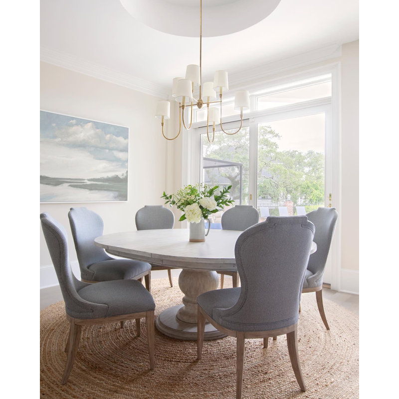 Vendome 8 - Light Chandelier, Hand-Rubbed Antique Brass