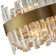 Kacy Dimmable 16/20-Light Gold Rectangle Crystal Chandelier, Modern Ceiling Light for Kitchen Island or Dining Room