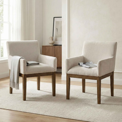 Ensemble de 2 fauteuils transitionnels rembourrés