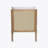 Cane Accent Chair with Removable Back Cushion