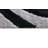 NYC Shag Performance Black Grey Area Rug-785610680-782075165