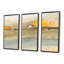 «Coming On Farmhouse Landscape», ensemble de 3 toiles encadrées traditionnelles-1089717889-1089717893