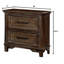 Table de chevet 2 tiroirs Bobbitt