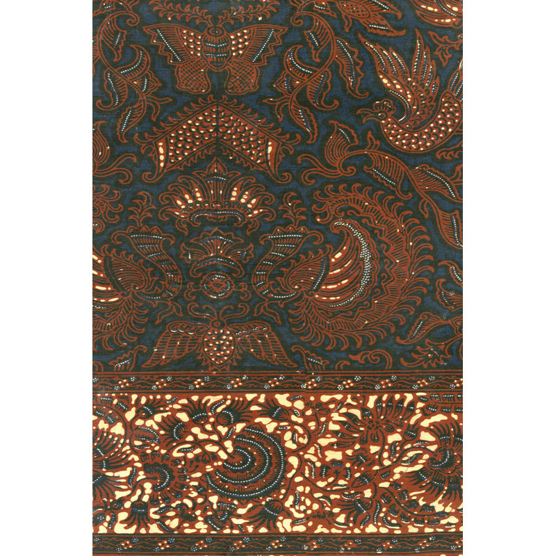 Batik indonésien IV, H 48 po x l 32 po