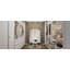 Meuble-lavabo antique avec miroir triple