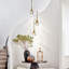 Luminaire suspendu DEL en verre grainé Vlera-804742266
