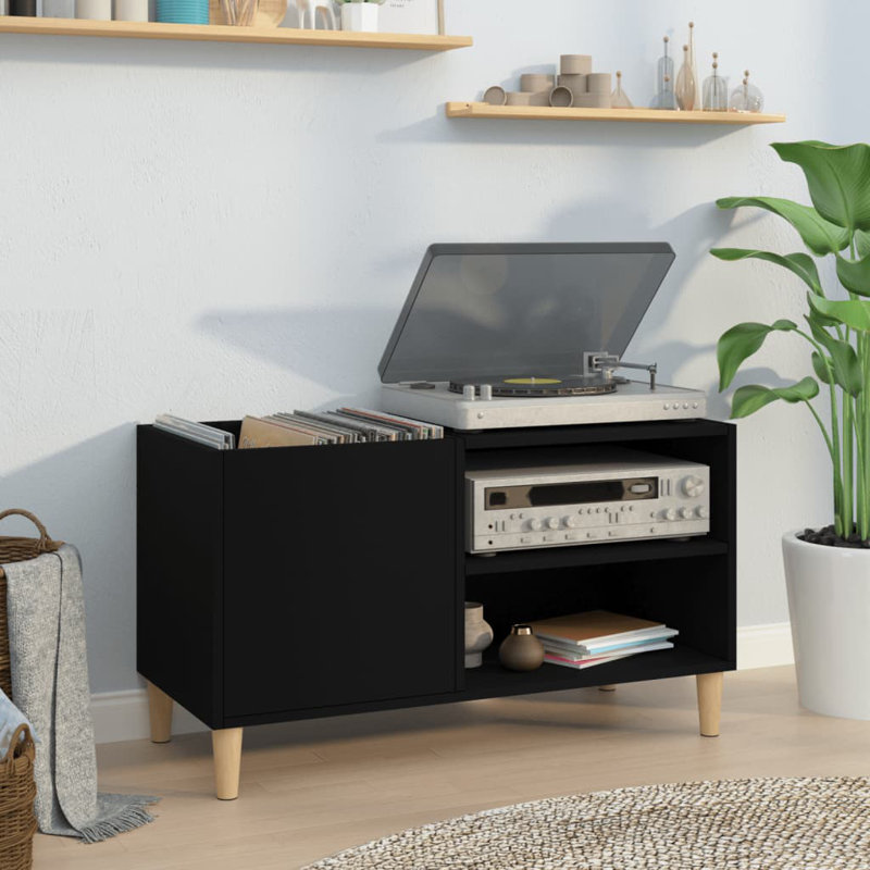 Hicksley 84.5cm Wide Sideboard, Black