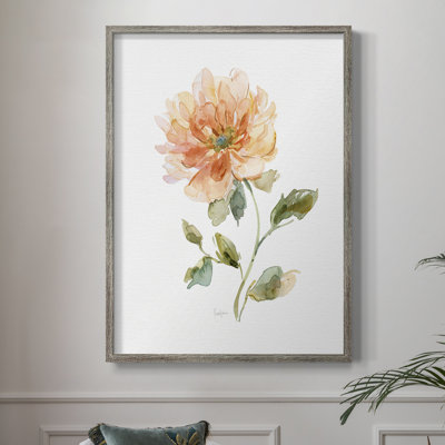 «Bright Botanical III», reproduction encadrée - bois massif 48378