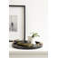 Round Ottoman Tray with Metal Handles-485116405