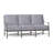 Monaco Aluminum Sofa - Slate Gray-62363784-70040642-70040645