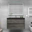Ensemble de meuble-lavabo mural simple 42 po Lords Kody-469747324