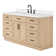 Tidworth 66'' Solid Wood Single Bathroom Vanity with 1.5'' White Quartz Top, Rectangular Sink