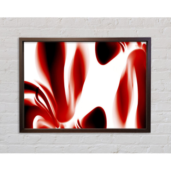Ivy Bronx Red Raspberry Ripple Framed Print | Wayfair.co.uk