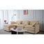 Canapé modulaire en chenille de 105 po avec repose-pieds Jack Avrilynn-27904834
