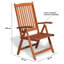 Caffrey Patio Dining Armchair with Cushion