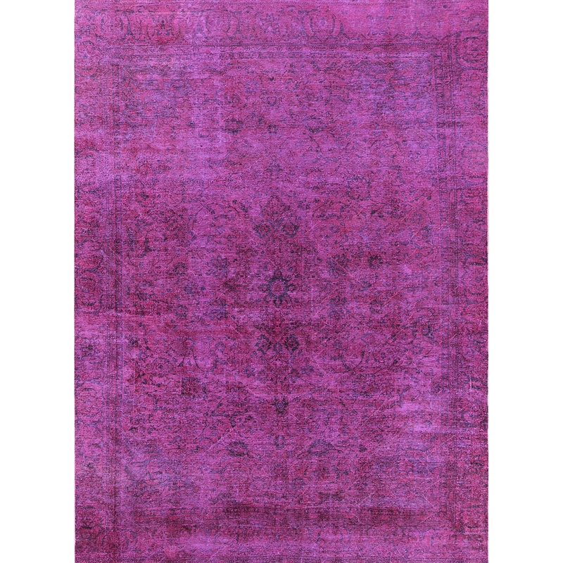 Tapis oriental rose Rosman, Rectangle 5 pi x 7 pi