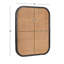 Panneau rectangulaire arrondi en rotin-123433470