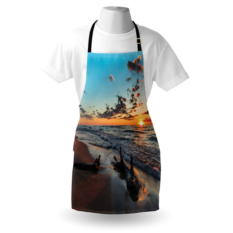 No Pattern Bib Apron