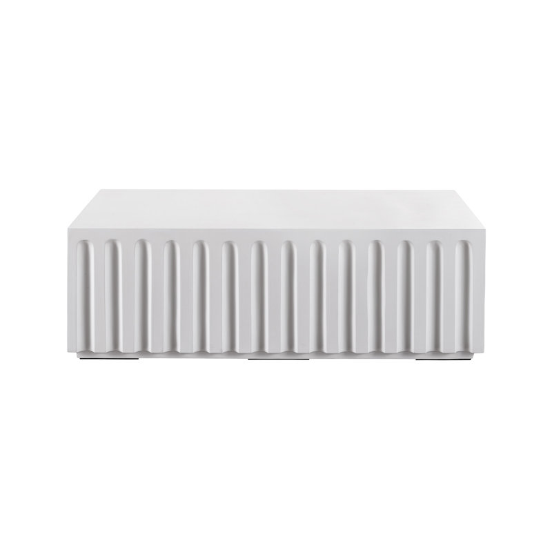 Midtown 50'' Stone Outdoor Coffee Table