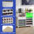 47” White Wine Bar Cabinet with Charging Station