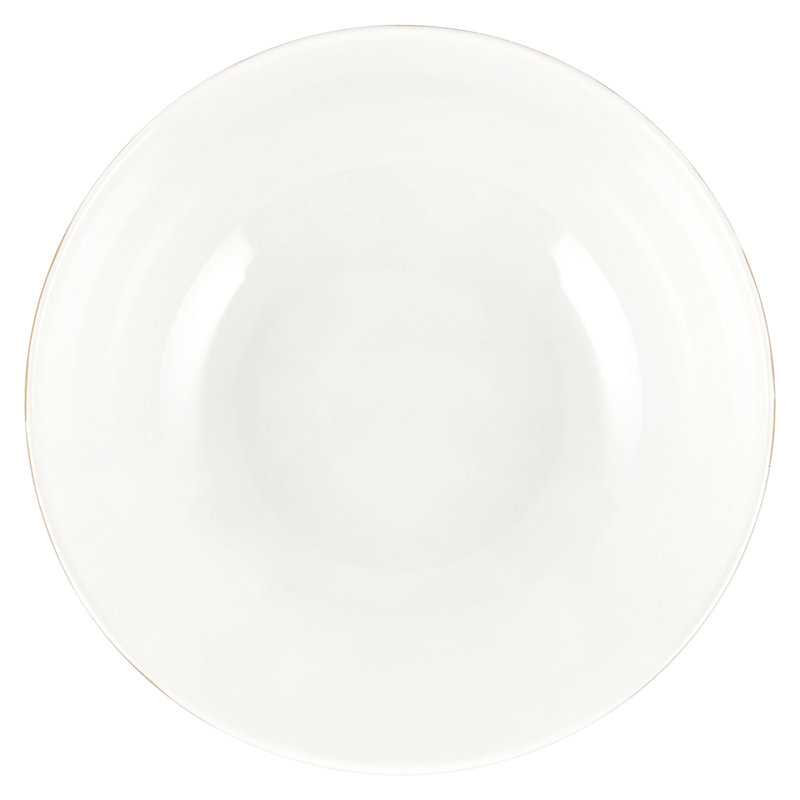 Mercer41 Hostetter Porcelain China Serving Bowl