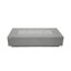 Savanah 72" Natural Gas Concrete Fire Pit Table with Wind Guard, Burner Lid, & Cover-122741467