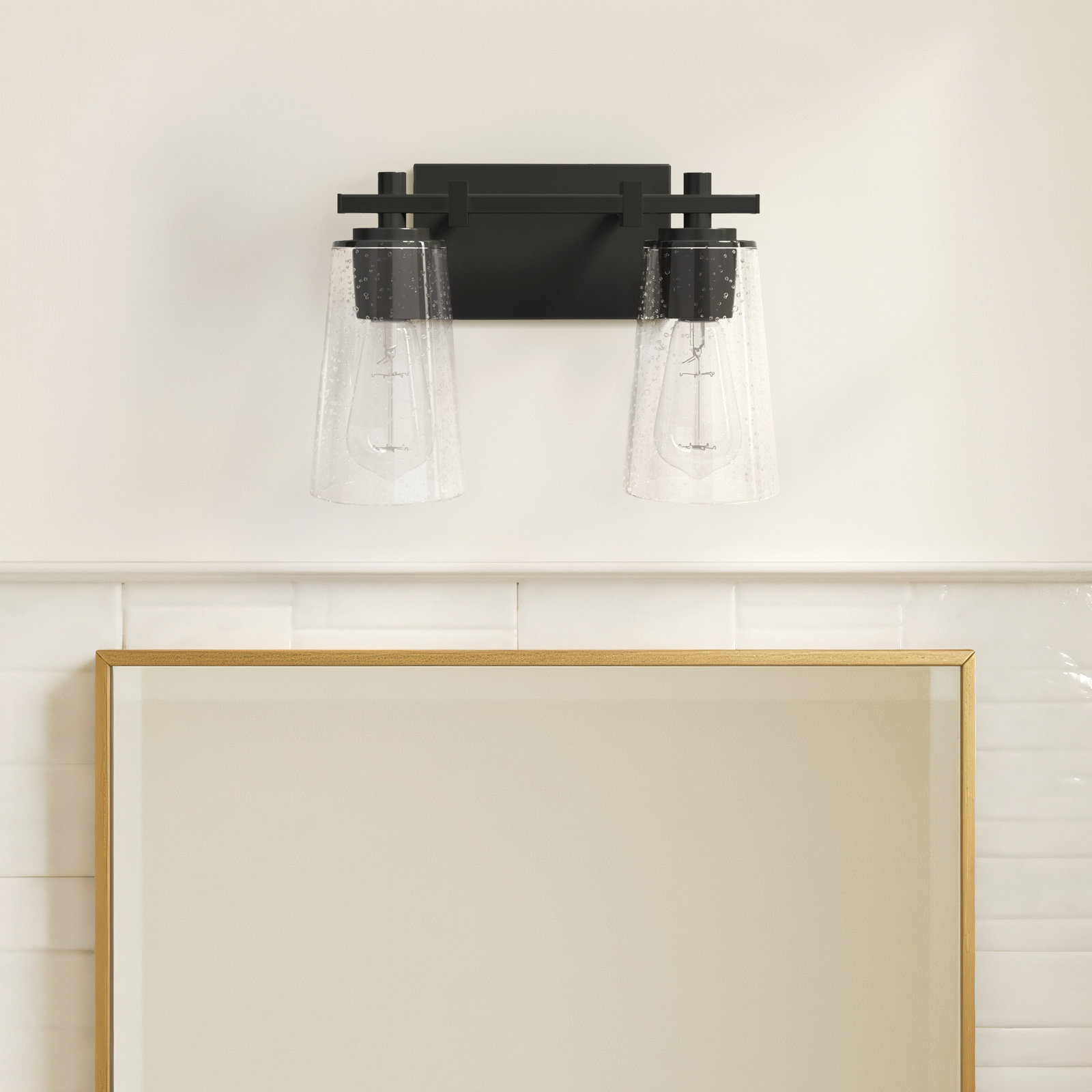 Noland 2-Light Vanity Light, Oil Rubbed Bronze