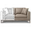 Optima Refined 100% Top Grain Leather Loveseat, Made to Order-296676378