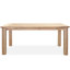 Ensemble de table de salle à manger d'extérieur en teck récupéré 71 po avec deux bancs en teck de 71 po Oxford-1431610856-1431610853