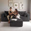 Canapé modulaire en velours côtelé Boneless-810145839