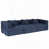 Chenille bleu foncé