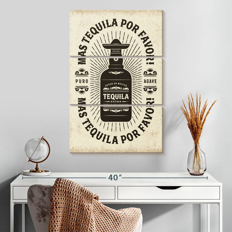 Yarlin Tequila, 32" H x 20" W