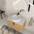Caldicot 30'' Wall-Mounted Single Bathroom Vanity with Engineered Stone Top and Ceramic Vessel Sink-319965499-331336609