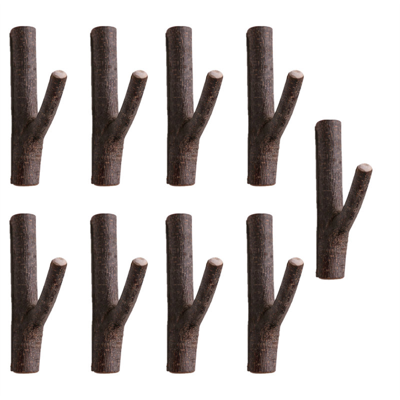 Branchout Solid Wood Hook Rack