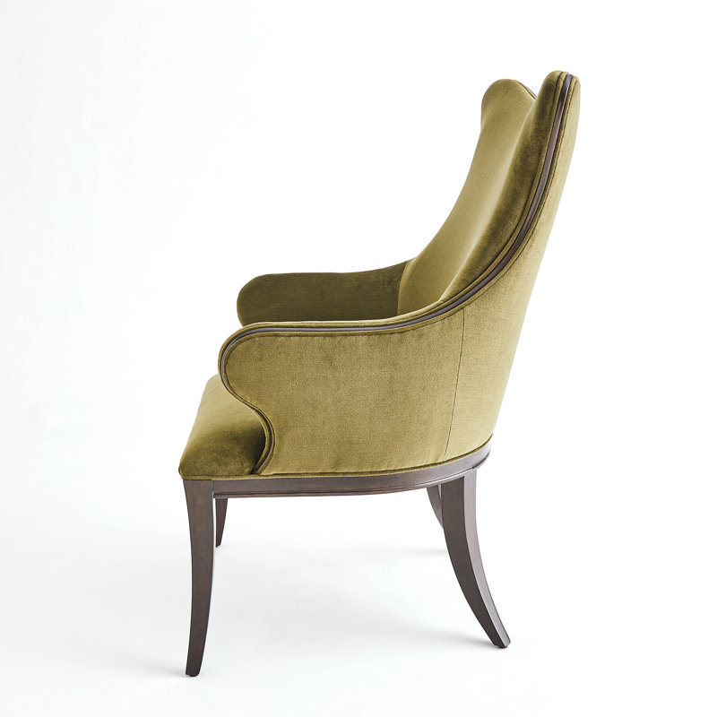 Evelyn Butterfly Chair, Moss Velvet