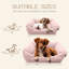 Lit pour chien Tucker Murphy Pet ™ en jacquard Cuddler, ultra doux et élégant pour chiens et chats-979085244-979085245