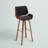 Borica 29.92" Swivel Fabric Bar Stool-86595144