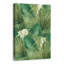 Green Palm Leaves - Wrapped Canvas Print