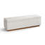 Banc de rangement rembourré 60 po Modern-658760533