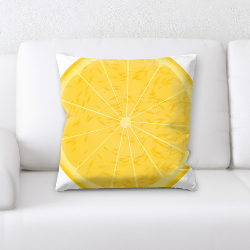 Microsuede Throw Pillow