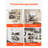 Shower Caddy 5 Pack Adhesive Bathroom Shower Storage Organization Shelves Rack