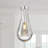 1 - Light Teardrop Pendant Single Raindrop Hanging Light Fixture-1044217370
