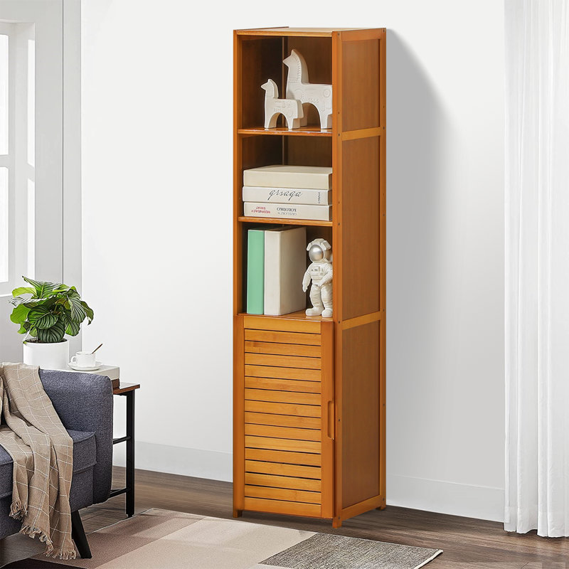 Bibliothèque de rangement Kayana, (5 tablettes) H 50 po x l 12,2 po x P 11,4 po