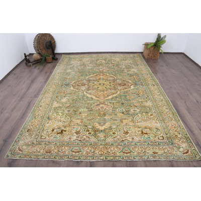 Tapis traditionnel en laine 78,7 x 115,4 po
