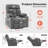Roder Power Recliner Lift Chair with Extended Footrest, Fabric Upholstered-1068760850