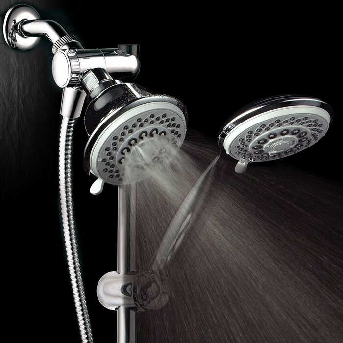 HotelSpa Slide Bar Shower Head 2.5 GPM GPM & Reviews | Wayfair